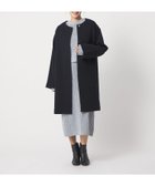 【ユナイテッドアローズ/UNITED ARROWS】のカシミヤブレンド ノーカラーコート A DAY IN THE LIFE NAVY|ID:prp329100004785535