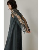 【ビーフラット/bflat】のエスニックサイドプリーツドレス Aライン マタニティ 妊婦 結婚式 同窓会 二次会 人気、トレンドファッション・服の通販 founy(ファニー) ファッション Fashion レディースファッション Fashion for Women ワンピース Dresses フォーマル・パーティードレス・結婚式用ドレス Elegant & Casual Dresses エスニック Ethnic Style デコルテ Décolleté, Neckline プリーツ Pleats, Pleated レース Lace, Lace Fabric おすすめ Recommended / Our Picks 結婚式 Wedding 披露宴 Wedding Reception 二次会 After Party thumbnail グリーン|ID: prp329100004785536 ipo3291000000035028572