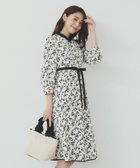 【インデックス/INDEX】のミニフラワープリント バイカラーワンピース【洗濯機洗い可/イージーアイロン/防シワ】 人気、トレンドファッション・服の通販 founy(ファニー) ファッション Fashion レディースファッション Fashion for Women ワンピース Dresses シンプル Simple, Minimal スマート Smart, Elegant ポケット Pocket, Pocket Detail リボン Ribbon, Bow 無地 Plain, Solid Color thumbnail オフホワイト|ID: prp329100004785546 ipo3291000000034929067