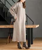 【アールピーエス/rps】のボリュームスリーブニットワンピース 人気、トレンドファッション・服の通販 founy(ファニー) ファッション Fashion レディースファッション Fashion for Women ワンピース Dresses ニットワンピース Knit Dresses ポケット Pocket, Pocket Detail ミドル Middle Length, Mid Height thumbnail グレージュ|ID: prp329100004785551 ipo3291000000034948325