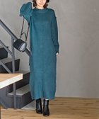 【アールピーエス/rps】のボリュームスリーブニットワンピース 人気、トレンドファッション・服の通販 founy(ファニー) ファッション Fashion レディースファッション Fashion for Women ワンピース Dresses ニットワンピース Knit Dresses ポケット Pocket, Pocket Detail ミドル Middle Length, Mid Height thumbnail ブルーグリーン|ID: prp329100004785551 ipo3291000000034948328