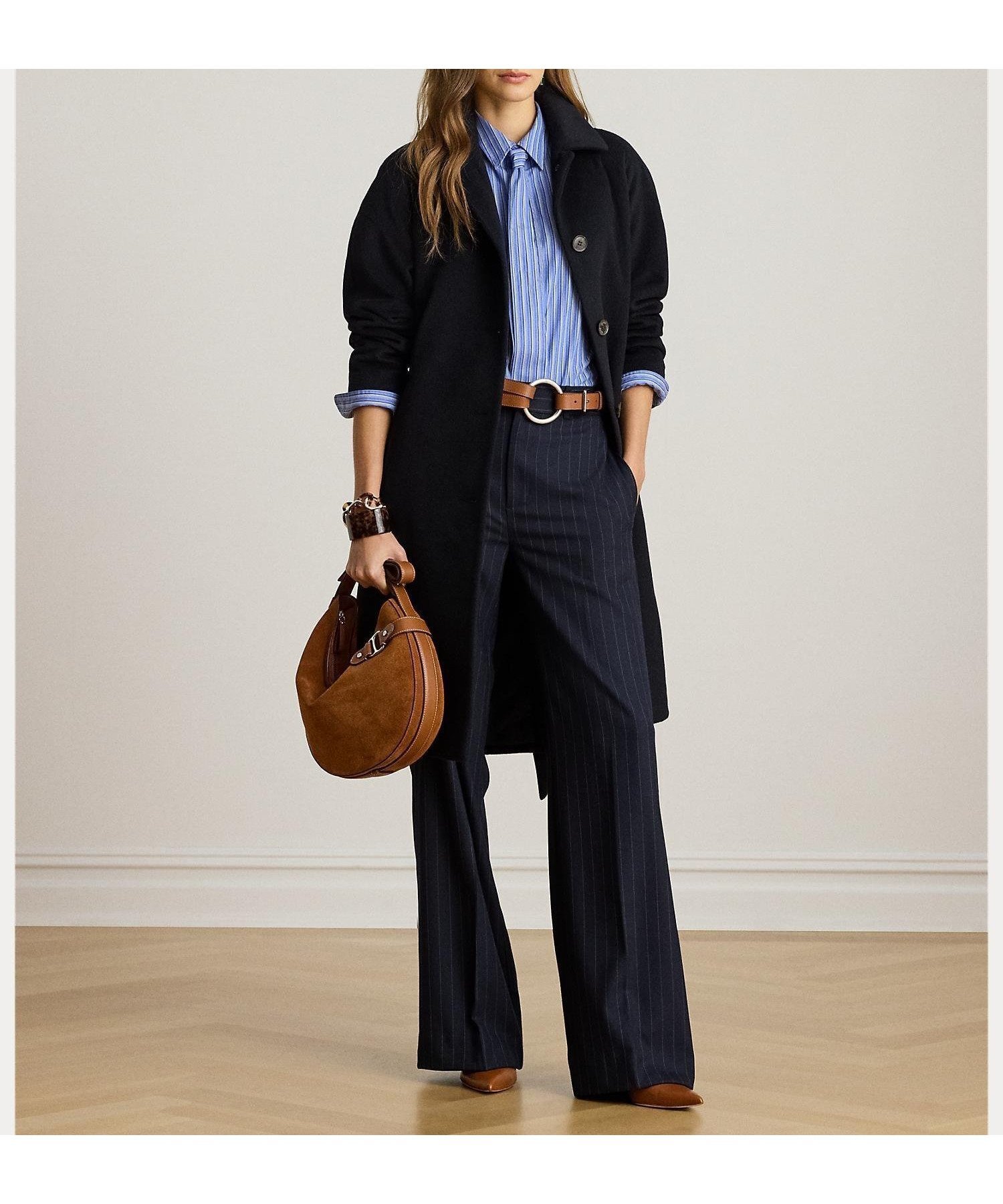 【ラルフローレン/RALPH LAUREN】のベルテッド ウールブレンド コート インテリア・キッズ・メンズ・レディースファッション・服の通販 founy(ファニー) 　ファッション　Fashion　レディースファッション　Fashion for Women　アウター　Coat / Outerwear Collection　コート・ロングコート・ピーコート　Long Coats, Peacoats & More　ストレート　Straight, Straight Cut　フィット　Fit, Slim Fit　フロント　Front, Front Design　ポケット　Pocket, Pocket Detail　ラグジュアリー　Luxury, Elegant　長袖　Long Sleeve, Full Sleeve　410ネイビー|ID: prp329100004785555 ipo3291000000035087519