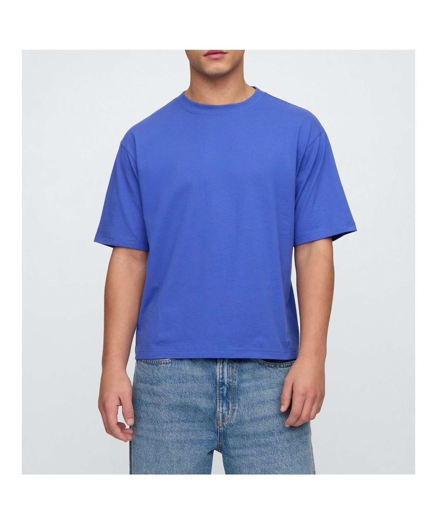 【ギャップ/GAP】のヴィンテージソフト ボクシーTシャツ インテリア・キッズ・メンズ・レディースファッション・服の通販 founy(ファニー) 　ファッション　Fashion　レディースファッション　Fashion for Women　トップス・カットソー　Cut & Sew Tops　シャツ・ブラウス・オフィスカジュアル　Elegant Blouses & Button-Ups　ロングTシャツ・Tシャツ　Longline T-Shirts & Tees　インナー　Innerwear　ベーシック　Basic, Essential　DAZZLING BLUE 183949TC|ID: prp329100004785556 ipo3291000000034795733