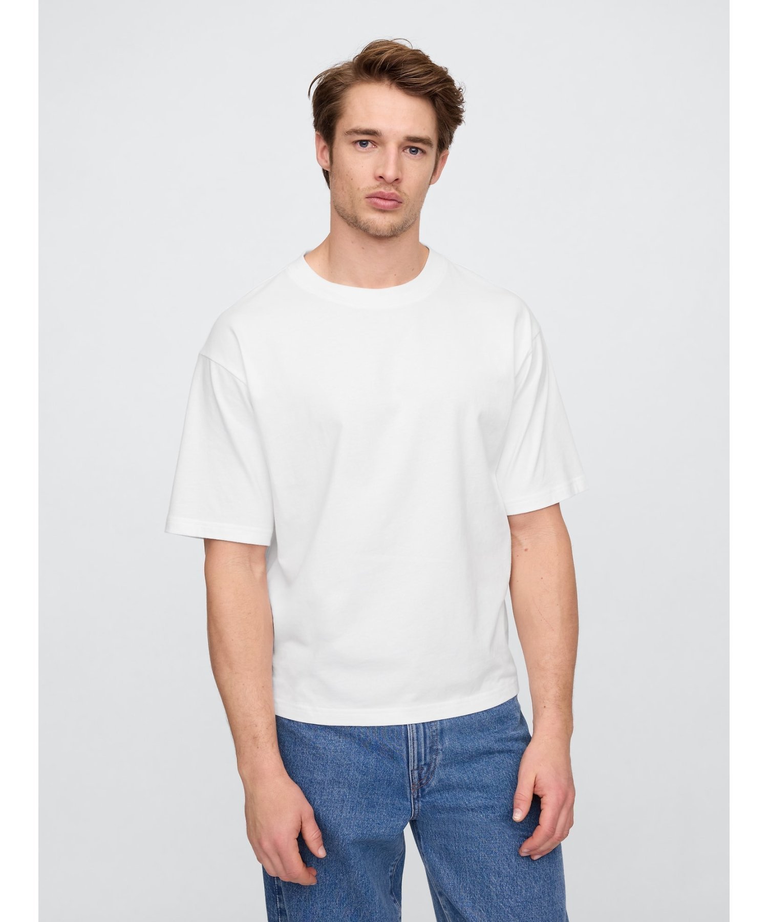 【ギャップ/GAP】のヴィンテージソフト ボクシーTシャツ インテリア・キッズ・メンズ・レディースファッション・服の通販 founy(ファニー) 　ファッション　Fashion　レディースファッション　Fashion for Women　トップス・カットソー　Cut & Sew Tops　シャツ・ブラウス・オフィスカジュアル　Elegant Blouses & Button-Ups　ロングTシャツ・Tシャツ　Longline T-Shirts & Tees　インナー　Innerwear　ベーシック　Basic, Essential　OPTIC_WHITE|ID: prp329100004785556 ipo3291000000034795734