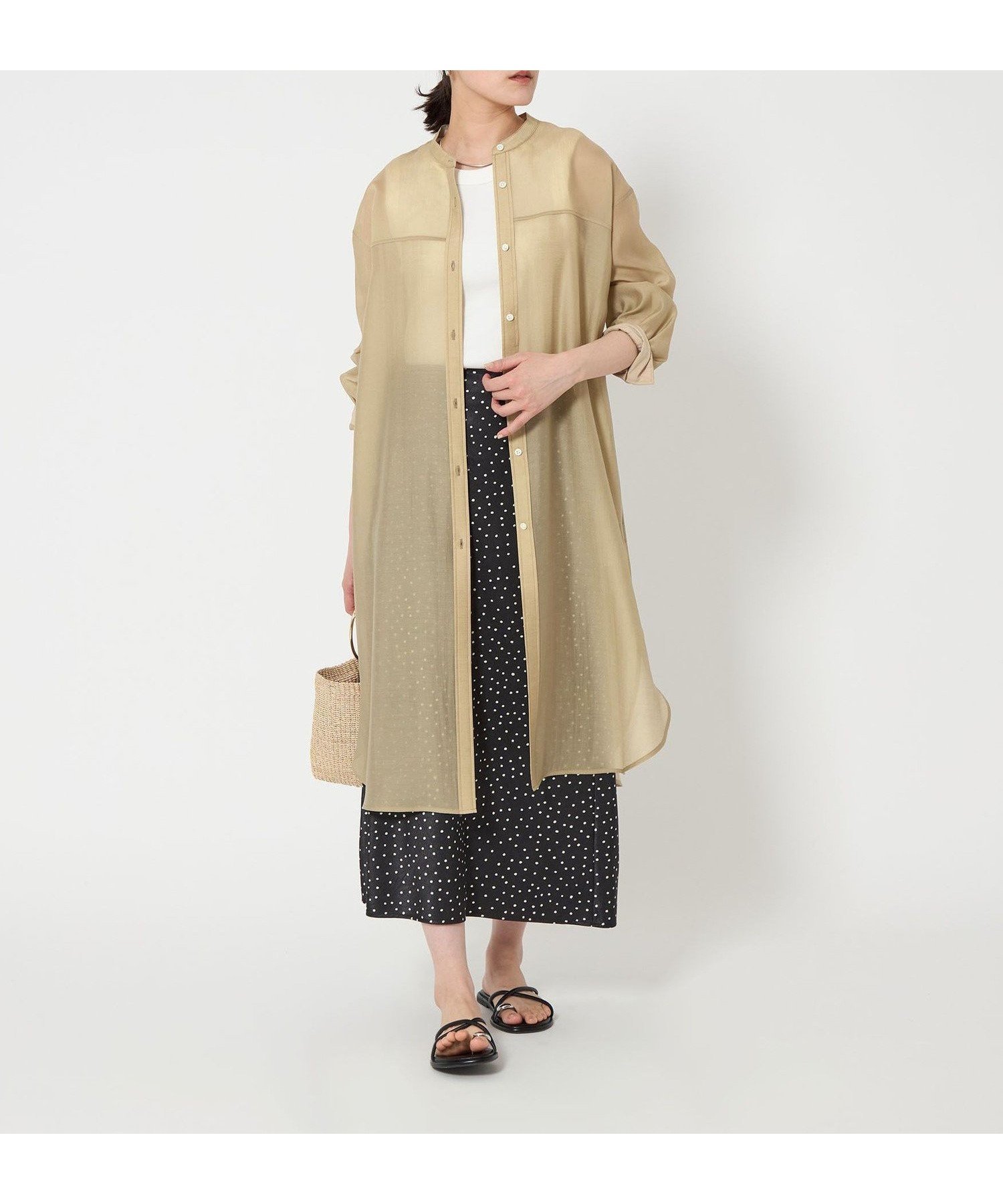 【ユナイテッドアローズ/UNITED ARROWS】のポコポコシアー シャツ ワンピース インテリア・キッズ・メンズ・レディースファッション・服の通販 founy(ファニー) 　ファッション　Fashion　レディースファッション　Fashion for Women　ワンピース　Dresses　シャツワンピース / 1枚で着映えコーデ　Shirt Dresses　春　Spring　シンプル　Simple, Minimal　デニム　Denim, Jeans Material　S/S・春夏　SS, Spring/Summer, Warm Season　アウトレット　Outlet / Clearance　おすすめ　Recommended / Our Picks　夏　Summer　BEIGE|ID: prp329100004785571 ipo3291000000035170254