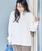 【コーエン/COEN】のリピロンT / ワイドリブロングスリーブTシャツ 人気、トレンドファッション・服の通販 founy(ファニー) ファッション Fashion レディースファッション Fashion for Women トップス・カットソー Cut & Sew Tops シャツ・ブラウス・オフィスカジュアル Elegant Blouses & Button-Ups ロングTシャツ・Tシャツ Longline T-Shirts & Tees カーディガン Cardigan, Knitwear シンプル Simple, Minimal ジャケット Jacket, Outerwear トレンド Trend, Trending Now 定番 Standard, Basic Item 人気 Popular, Best Seller ハイネック High Neck, Mock Neck ワイドリブ Wide Rib, Wide Ribbed Knit おすすめ Recommended / Our Picks thumbnail OFF WHITE|ID: prp329100004785573 ipo3291000000035099655