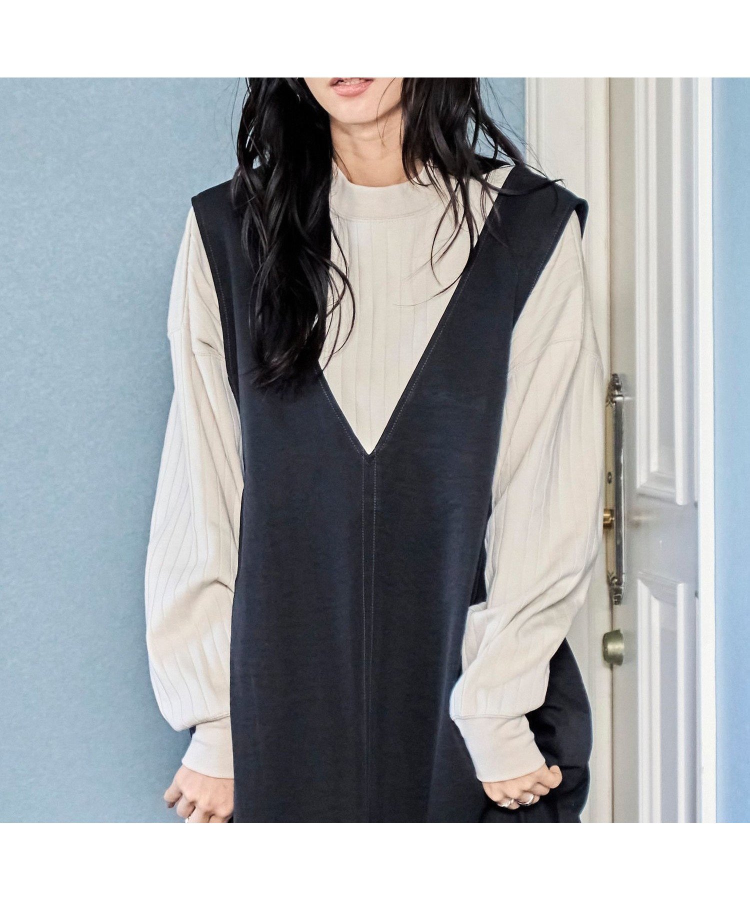 【コーエン/COEN】のリピロンT / ワイドリブロングスリーブTシャツ インテリア・キッズ・メンズ・レディースファッション・服の通販 founy(ファニー) 　ファッション　Fashion　レディースファッション　Fashion for Women　トップス・カットソー　Cut & Sew Tops　シャツ・ブラウス・オフィスカジュアル　Elegant Blouses & Button-Ups　ロングTシャツ・Tシャツ　Longline T-Shirts & Tees　カーディガン　Cardigan, Knitwear　シンプル　Simple, Minimal　ジャケット　Jacket, Outerwear　トレンド　Trend, Trending Now　定番　Standard, Basic Item　人気　Popular, Best Seller　ハイネック　High Neck, Mock Neck　ワイドリブ　Wide Rib, Wide Ribbed Knit　おすすめ　Recommended / Our Picks　BEIGE|ID: prp329100004785573 ipo3291000000035099656