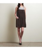 【ユナイテッドアローズ/UNITED ARROWS】のATTISESSION バックサテン ミニ ドレス -2WAY- DK.BROWN|ID: prp329100004785582 ipo3291000000034739306