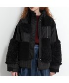 【アウラアイラ/AULA AILA】のPATCHWORK LIKE BOA BLOUSON 人気、トレンドファッション・服の通販 founy(ファニー) ファッション Fashion レディースファッション Fashion for Women アウター Coat / Outerwear Collection ブルゾンジャケット・スポーティアウター Blouson Jackets 冬 Winter / This Winter キルティング Quilted, Quilting コーデュロイ Corduroy, Cord Fabric タフタ Taffeta, Structured Fabric パッチワーク Patchwork, Mixed Fabric ブルゾン Blouson, Bomber Jacket ポケット Pocket, Pocket Detail ランダム Random, Irregular リメイク Remake, Reconstructed A/W・秋冬 Autumn/Winter thumbnail BLACK|ID: prp329100004785587 ipo3291000000035140751