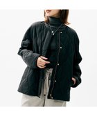 【アンタイトル/UNTITLED】の【軽量/洗える/ファスナー付き】中綿 キルトコート ブラック|ID: prp329100004785593 ipo3291000000035152082