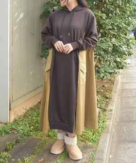 【アクシーズファム/axes femme】の配色パーカーワンピース 人気、トレンドファッション・服の通販 founy(ファニー) ファッション Fashion レディースファッション Fashion for Women ワンピース Dresses ショート Short, Short Length シンプル Simple, Minimal スニーカー Sneakers, Trainers パーカー Hoodie, Parka フロント Front, Front Design リラックス Relax, Relaxed Fit 切替 Switching, Contrast Panel A/W・秋冬 Autumn/Winter |ID:prp329100004785594