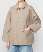 【ビショップ/Bshop】のブリティッシュツイード ドルマンスリーブジャケット WOMEN 人気、トレンドファッション・服の通販 founy(ファニー) ファッション Fashion レディースファッション Fashion for Women アウター Coat / Outerwear Collection レディースジャケット・軽アウター Jackets ジャケット Jacket, Outerwear パッチ Patch, Appliqué フランス France, French フロント Front, Front Design ボーダー Border, Stripe ポケット Pocket, Pocket Detail メルトン Melton, Heavy Wool thumbnail BEIGE|ID: prp329100004785595 ipo3291000000035071572