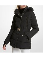 【マイケルコース/MICHAEL KORS】のベルテッド フォーファー キルティング パファージャケット マイケルコース 人気、トレンドファッション・服の通販 founy(ファニー) ファッション Fashion レディースファッション Fashion for Women アウター Coat / Outerwear Collection レディースジャケット・軽アウター Jackets キルティング Quilted, Quilting コレクション Collection, Seasonal Line ラグジュアリー Luxury, Elegant thumbnail BLACK|ID: prp329100004785599 ipo3291000000034880658