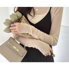 【ココモモ/COCOMOMO】の長袖・五分袖 選べる2タイプ シアー トップス ラウンドネック カットソー 長袖・ベージュ|ID: prp329100004785606 ipo3291000000034773398