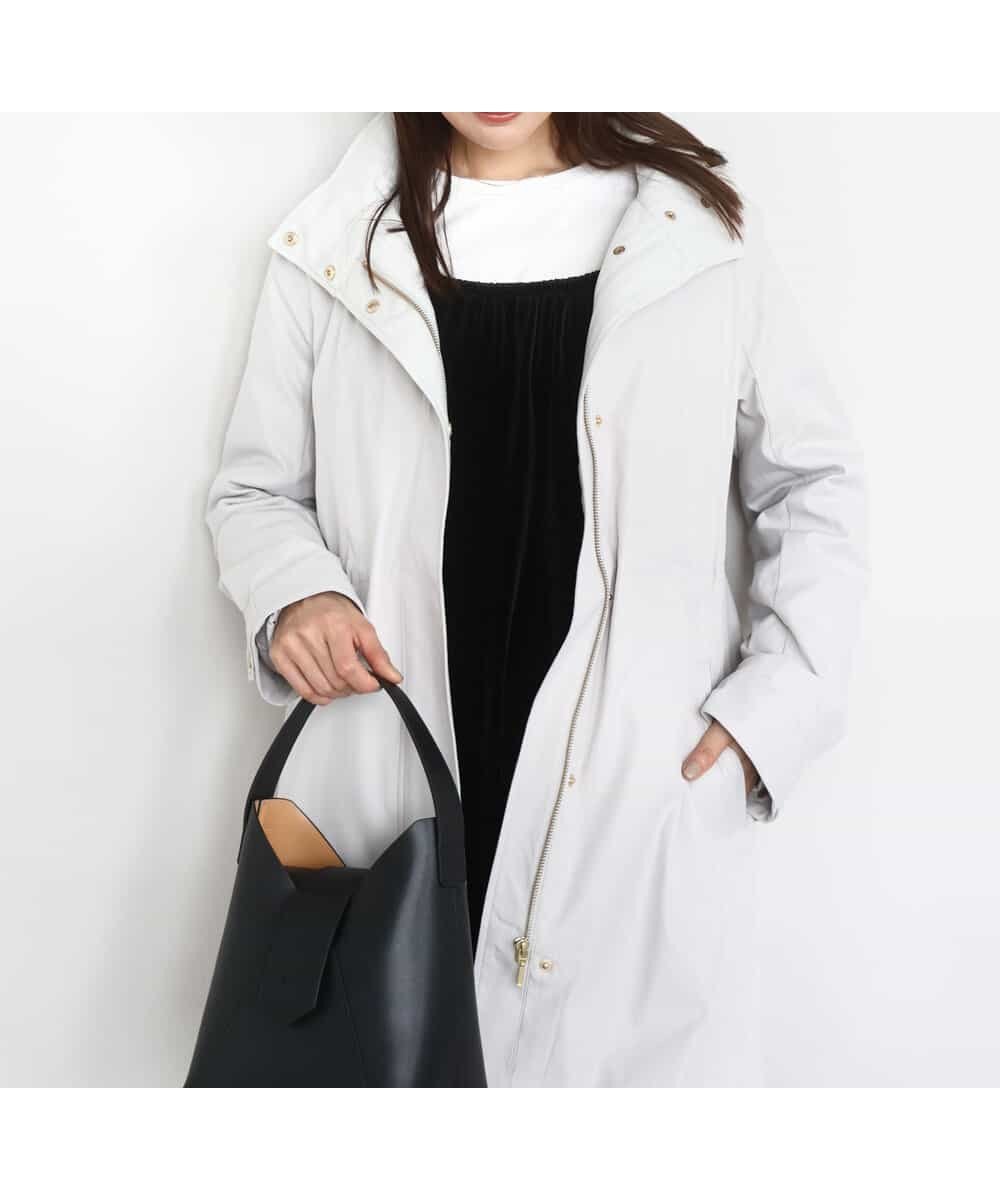 【エムケイ ミッシェルクラン/MK MICHEL KLEIN】のダウンライナー付きマルチwayモッズコート/撥水加工 インテリア・キッズ・メンズ・レディースファッション・服の通販 founy(ファニー) ファッション Fashion レディースファッション Fashion for Women アウター Coat / Outerwear Collection コート・ロングコート・ピーコート Long Coats, Peacoats & More モッズコート・ミリタリー風アウター Mods & Field Coats インナー Innerwear 春 Spring 秋 Autumn スピンドル Spindle, Drawcord ダウン Down, Puffer 定番 Standard, Basic Item パターン Pattern, Design Print ボトム Bottoms, Lower Wear ポケット Pocket, Pocket Detail モッズコート Mods Coat, Military Parka ライナー Liner, Inner Layer 冬 Winter / This Winter A/W・秋冬 Autumn/Winter 夏 Summer ライトグレー|ID: prp329100004785622 ipo3291000000034791113