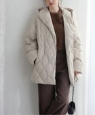 【ラ トータリテ/La TOTALITE】のダイヤステッチダウンコート 人気、トレンドファッション・服の通販 founy(ファニー) ファッション Fashion レディースファッション Fashion for Women アウター Coat / Outerwear Collection コート・ロングコート・ピーコート Long Coats, Peacoats & More ダウンジャケット・軽量ダウン Warm & Lightweight Down Jackets 2025年 2025 2025-2026秋冬・A/W Autumn/Winter 2025–26 AW25–26 おすすめ Recommended / Our Picks タフタ Taffeta, Structured Fabric バランス Balance, Style Balance エレガント 上品 Elegant ビジネス 仕事 通勤 Business / Work / Commuting thumbnail ベージュ|ID: prp329100004785640 ipo3291000000034903255