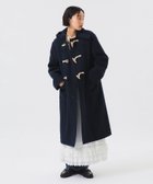 【ビームス ウイメン/BEAMS】の【モトーラ世理奈さん着用】モッサー ロング ダッフルコート 25FW 25AW オーバーシルエット NAVY|ID: prp329100004785642 ipo3291000000034784223