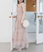 【マジェスティック レゴン/MAJESTIC LEGON】の◎パールチェーンキャミワンピース 人気、トレンドファッション・服の通販 founy(ファニー) ファッション Fashion レディースファッション Fashion for Women ワンピース Dresses キャミソールワンピース Camisole Dresses オケージョン Occasion Wear ギャザー Gathered, Ruffled シャーリング Shirring, Ruched ダウン Down, Puffer チェーン Chain, Chain Strap パール Pearl, Pearl Accent フィット Fit, Slim Fit フェミニン Feminine, Girly フリル Frill, Ruffle リボン Ribbon, Bow ロング Long, Long-Length 再入荷 Restock / Back in Stock 結婚式 Wedding thumbnail ピンクベージュ|ID: prp329100004785671 ipo3291000000034839092