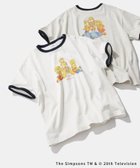 【レプシィム ローリーズファーム/LEPSIM LOWRYS FARM】の【THE SIMPSONS/ザ・シンプソンズ】リンガープリントTSS 人気、トレンドファッション・服の通販 founy(ファニー) ファッション Fashion レディースファッション Fashion for Women キャラクター Character, Licensed Characters プリント Print, Printed Pattern 人気 Popular, Best Seller thumbnail オフホワイト×ネイビー05|ID: prp329100004785682 ipo3291000000034912441