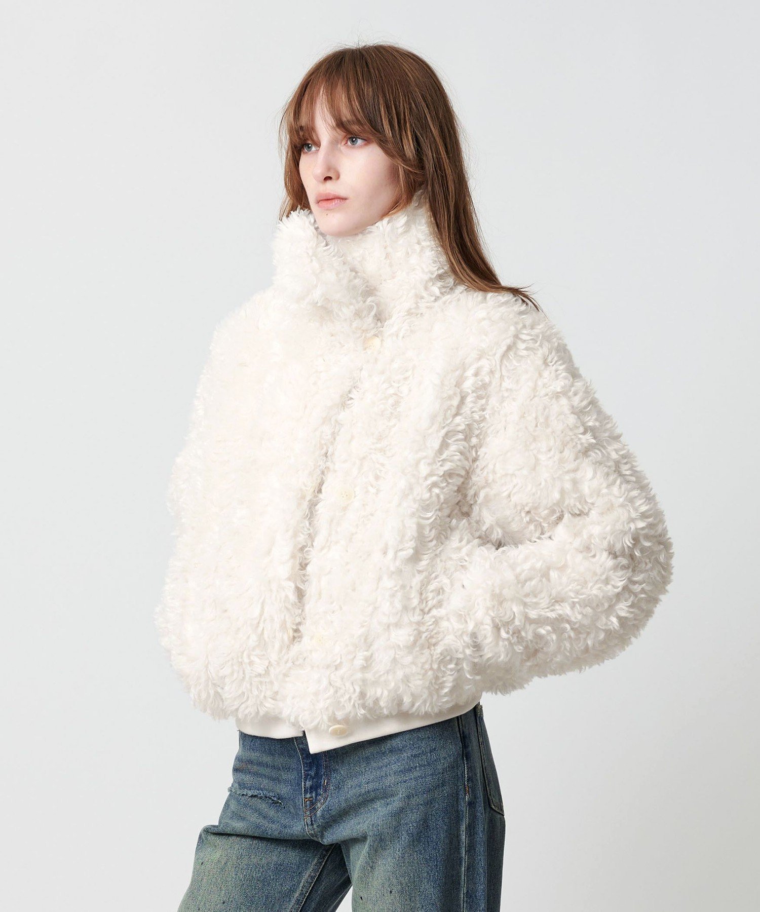 【ビューティ&ユース ユナイテッドアローズ/BEAUTY&YOUTH / UNITED ARROWS】のATTISESSION フラッフィー ブルゾン インテリア・キッズ・メンズ・レディースファッション・服の通販 founy(ファニー) ファッション Fashion レディースファッション Fashion for Women アウター Coat / Outerwear Collection ブルゾンジャケット・スポーティアウター Blouson Jackets おすすめ Recommended / Our Picks ガーリー Girly, Feminine Style スラックス Slacks, Dress Pants デニム Denim, Jeans Material フェイクファー Faux Fur, Imitation Fur フロント Front, Front Design ブルゾン Blouson, Bomber Jacket マニッシュ Mannish, Boyish ランダム Random, Irregular ループ Loop, Loop Knit OFF WHITE|ID: prp329100004785698 ipo3291000000034881247