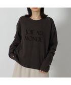 【ラコレ/LAKOLE】のスムースロゴ長袖T 人気、トレンドファッション・服の通販 founy(ファニー) ファッション Fashion レディースファッション Fashion for Women トップス・カットソー Cut & Sew Tops インナー Innerwear カットソー Cut and Sewn Top カーディガン Cardigan, Knitwear フロント Front, Front Design リラックス Relax, Relaxed Fit 長袖 Long Sleeve, Full Sleeve thumbnail チャコール|ID: prp329100004785704 ipo3291000000034938034