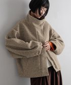【ローリーズファーム/LOWRYS FARM】のウーリーテックスタンドブルゾン 人気、トレンドファッション・服の通販 founy(ファニー) ファッション Fashion レディースファッション Fashion for Women アウター Coat / Outerwear Collection ブルゾンジャケット・スポーティアウター Blouson Jackets おすすめ Recommended / Our Picks スウェット / スエット Sweatshirt, Sweatwear スタンド Stand Collar, Upright Stand タイトスカート Pencil Skirt, Tight Skirt ハーフ Half, Half-Length thumbnail ベージュ50|ID: prp329100004785716 ipo3291000000034850339