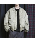 【メゾンスペシャル/MAISON SPECIAL】のPrime-Over Wool Nylon MA-1 Bomber Jacket 人気、トレンドファッション・服の通販 founy(ファニー) ファッション Fashion レディースファッション Fashion for Women アウター Coat / Outerwear Collection レディースジャケット・軽アウター Jackets MA-1ジャケット MA-1 Bomber Jackets / Flight Jackets インナー Innerwear ギャザー Gathered, Ruffled コレクション Collection, Seasonal Line 軽量 Lightweight, Ultra Light スタイリッシュ Stylish, Fashionable 定番 Standard, Basic Item パターン Pattern, Design Print フレンチ French, French Style ポケット Pocket, Pocket Detail エレガント 上品 Elegant thumbnail G.BGE|ID: prp329100004785744 ipo3291000000035187869