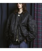 【メゾンスペシャル/MAISON SPECIAL】のPrime-Over Wool Nylon MA-1 Bomber Jacket 人気、トレンドファッション・服の通販 founy(ファニー) ファッション Fashion レディースファッション Fashion for Women アウター Coat / Outerwear Collection レディースジャケット・軽アウター Jackets MA-1ジャケット MA-1 Bomber Jackets / Flight Jackets インナー Innerwear ギャザー Gathered, Ruffled コレクション Collection, Seasonal Line 軽量 Lightweight, Ultra Light スタイリッシュ Stylish, Fashionable 定番 Standard, Basic Item パターン Pattern, Design Print フレンチ French, French Style ポケット Pocket, Pocket Detail エレガント 上品 Elegant thumbnail BLK|ID: prp329100004785744 ipo3291000000035187871