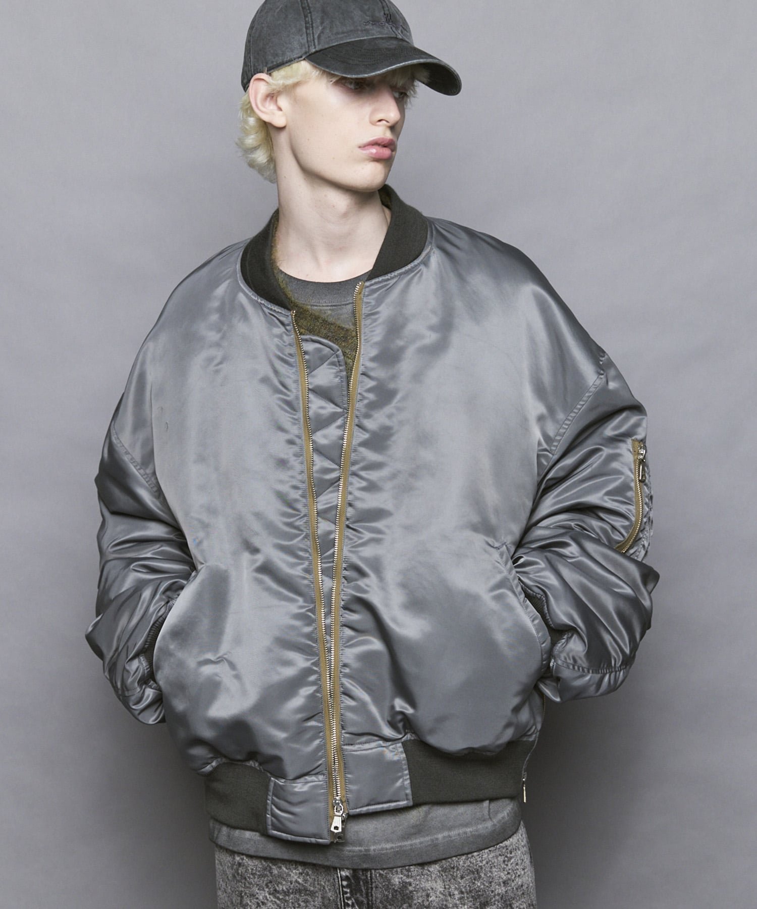 【メゾンスペシャル/MAISON SPECIAL】のPrime-Over Wool Nylon MA-1 Bomber Jacket インテリア・キッズ・メンズ・レディースファッション・服の通販 founy(ファニー) 　ファッション　Fashion　レディースファッション　Fashion for Women　アウター　Coat / Outerwear Collection　レディースジャケット・軽アウター　Jackets　MA-1ジャケット　MA-1 Bomber Jackets / Flight Jackets　インナー　Innerwear　ギャザー　Gathered, Ruffled　コレクション　Collection, Seasonal Line　軽量　Lightweight, Ultra Light　スタイリッシュ　Stylish, Fashionable　定番　Standard, Basic Item　パターン　Pattern, Design Print　フレンチ　French, French Style　ポケット　Pocket, Pocket Detail　エレガント 上品　Elegant　KHK|ID: prp329100004785744 ipo3291000000035187873