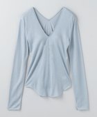 【ユナイテッドアローズ/UNITED ARROWS】の6(ROKU) ウール テンジク Vネック パッド トップス 人気、トレンドファッション・服の通販 founy(ファニー) ファッション Fashion レディースファッション Fashion for Women トップス・カットソー Cut & Sew Tops Vネックトップス V-Neck Tops / V-Cut Neckline Shirts インナー Innerwear カーディガン Cardigan, Knitwear ジャケット Jacket, Outerwear ワイド Wide, Wide Fit アウトレット Outlet / Clearance thumbnail LT.BLUE|ID: prp329100004785748 ipo3291000000034739942