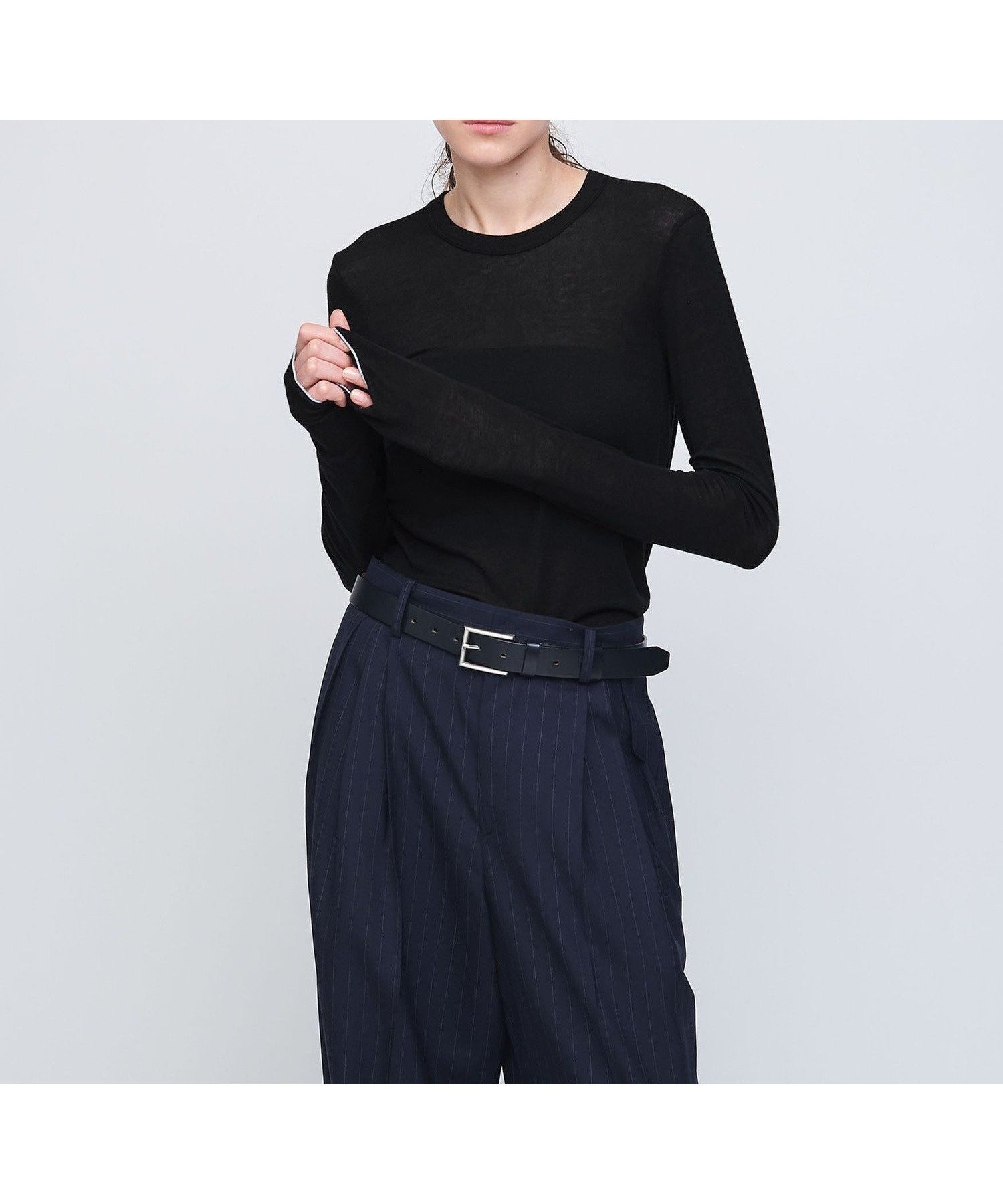 【ユナイテッドアローズ/UNITED ARROWS】のAEWEN MATOPH クルーネック ロングスリーブ カットソー インテリア・キッズ・メンズ・レディースファッション・服の通販 founy(ファニー) ファッション Fashion レディースファッション Fashion for Women トップス・カットソー Cut & Sew Tops カットソー・ベーシックTシャツ Cut-and-Sewn Tops / Stretch Tees & Basics インナー Innerwear カットソー Cut and Sewn Top コンパクト Compact, Small Size スリーブ Sleeve, Long Sleeve / Short Sleeve フィット Fit, Slim Fit ラグジュアリー Luxury, Elegant ロング Long, Long-Length アウトレット Outlet / Clearance おすすめ Recommended / Our Picks BLACK|ID: prp329100004785758 ipo3291000000034739972