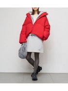 【エミ/emmi】のクロップドフォルムダウンコート 人気、トレンドファッション・服の通販 founy(ファニー) ファッション Fashion レディースファッション Fashion for Women アウター Coat / Outerwear Collection コート・ロングコート・ピーコート Long Coats, Peacoats & More ダウンジャケット・軽量ダウン Warm & Lightweight Down Jackets スマート Smart, Elegant ダウン Down, Puffer ファブリック Fabric, Textile フォルム Silhouette, Form ポケット Pocket, Pocket Detail thumbnail RED[046]|ID: prp329100004785781 ipo3291000000034740055
