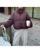 【エミ/emmi】のクロップドフォルムダウンコート 人気、トレンドファッション・服の通販 founy(ファニー) ファッション Fashion レディースファッション Fashion for Women アウター Coat / Outerwear Collection コート・ロングコート・ピーコート Long Coats, Peacoats & More ダウンジャケット・軽量ダウン Warm & Lightweight Down Jackets スマート Smart, Elegant ダウン Down, Puffer ファブリック Fabric, Textile フォルム Silhouette, Form ポケット Pocket, Pocket Detail thumbnail BRW[058]|ID: prp329100004785781 ipo3291000000034740056