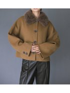 【ミラオーウェン/Mila Owen】の2wayファーカラーリバーショートコート CML[038]|ID: prp329100004785804 ipo3291000000035111123