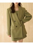 【スナイデル/SNIDEL】のオーバーサイズウールジャケット 人気、トレンドファッション・服の通販 founy(ファニー) ファッション Fashion レディースファッション Fashion for Women アウター Coat / Outerwear Collection レディースジャケット・軽アウター Jackets 秋 Autumn ジャケット Jacket, Outerwear ストレート Straight, Straight Cut スマート Smart, Elegant トレンド Trend, Trending Now ハンド Hand, Handmade フラップ Flap, Flap Pocket ポケット Pocket, Pocket Detail おすすめ Recommended / Our Picks エレガント 上品 Elegant thumbnail OLV[027]|ID: prp329100004785813 ipo3291000000034799567