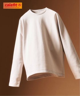 【フォーワンセブン エディフィス/417 EDIFICE】の《追加 》WEB限定 蓄熱 【Calefit】ヒートシフトユーティリティL/S Tee 人気、トレンドファッション・服の通販 founy(ファニー) ファッション Fashion レディースファッション Fashion for Women カットソー Cut and Sewn Top 今季 This Season, Current Season ジャケット Jacket, Outerwear スリット Slit, Slit Detail セットアップ Set-Up, Coordinated Outfit バランス Balance, Style Balance おすすめ Recommended / Our Picks |ID:prp329100004785824