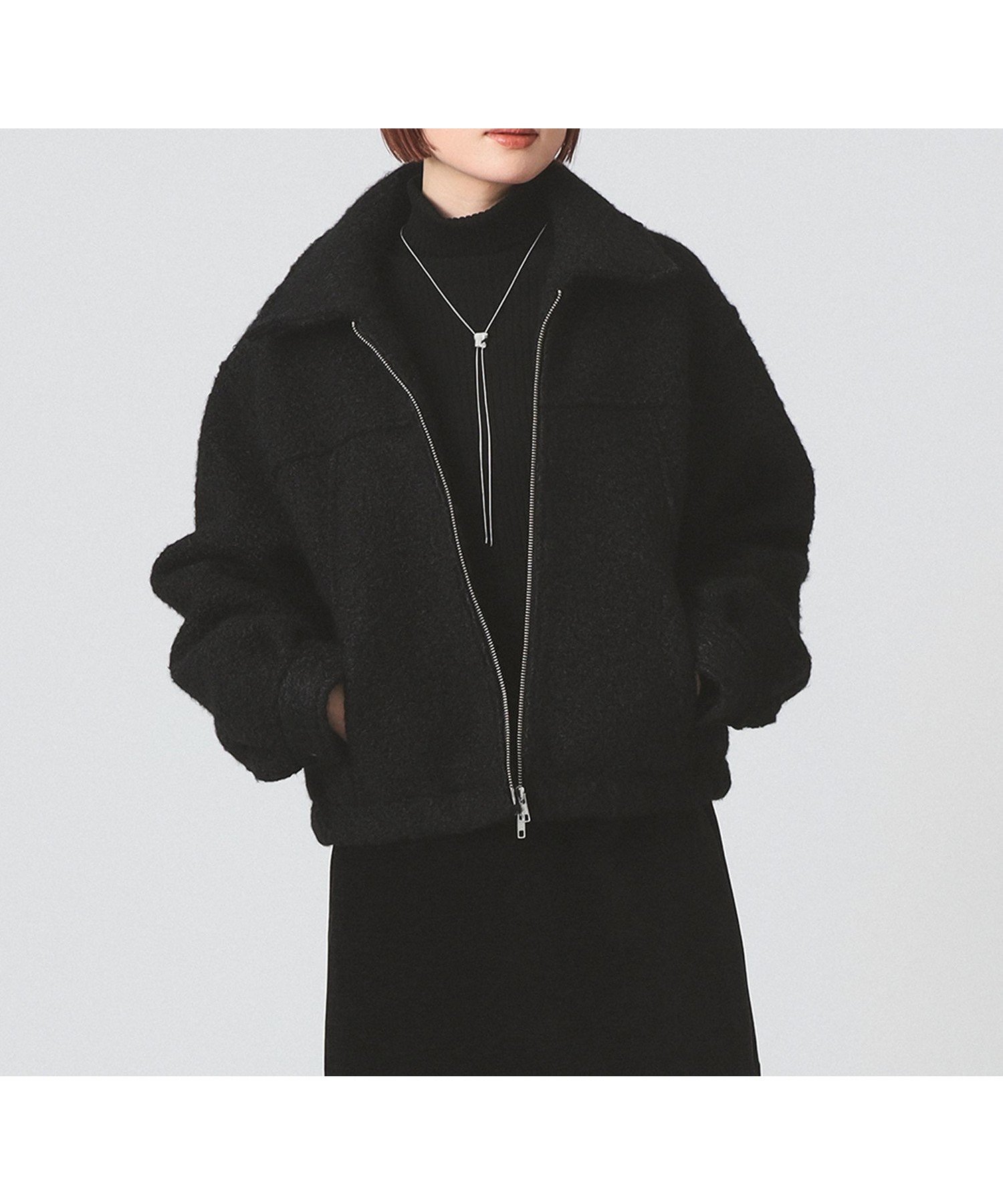 【ビームス ウイメン/BEAMS】の【12/11 9 59までポイント10倍】ループ シャギー ジップ ブルゾン インテリア・キッズ・メンズ・レディースファッション・服の通販 founy(ファニー) ファッション Fashion レディースファッション Fashion for Women アウター Coat / Outerwear Collection ブルゾンジャケット・スポーティアウター Blouson Jackets ジップ Zip, Zipper バランス Balance, Style Balance フロント Front, Front Design ブルゾン Blouson, Bomber Jacket ポケット Pocket, Pocket Detail ループ Loop, Loop Knit ワイド Wide, Wide Fit BLACK|ID: prp329100004785825 ipo3291000000034796404