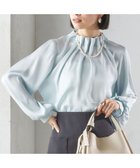 【シップス フォー ウィメン/SHIPS】の【一部WEB限定】 手洗い可能 ヴィンテージ サテン ネック ギャザー ブラウス 人気、トレンドファッション・服の通販 founy(ファニー) ファッション Fashion レディースファッション Fashion for Women トップス・カットソー Cut & Sew Tops シャツ・ブラウス・オフィスカジュアル Elegant Blouses & Button-Ups インナー Innerwear エアリー Airy Texture ヴィンテージ Vintage Style カフス Cuff Design ギャザー Gathered, Ruffled サテン Satin, Glossy Fabric シャーリング Shirring, Ruched シンプル Simple, Minimal ジャケット Jacket, Outerwear ボトム Bottoms, Lower Wear ポケット Pocket, Pocket Detail リラックス Relax, Relaxed Fit おすすめ Recommended / Our Picks 2026年 2026 thumbnail ライトブルー|ID: prp329100004785850 ipo3291000000036294554