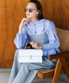 【ユナイテッド ベース/UNITED BASE】の【LA MARGE】【本革】2WAY スクエア ハンド ショルダーバッグ 人気、トレンドファッション・服の通販 founy(ファニー) ファッション Fashion レディースファッション Fashion for Women バッグ Bags クラシカル Classical, Vintage-Inspired クラシック Classic, Timeless Style ショルダー Shoulder, Shoulder Strap スクエア Square, Square Shape スマホ Smartphone, Mobile Device 財布 Wallet, Purse ハンド Hand, Handmade バランス Balance, Style Balance フォルム Silhouette, Form ポケット Pocket, Pocket Detail ポーチ Pouch, Small Case ロング Long, Long-Length エレガント 上品 Elegant 結婚式 Wedding thumbnail ホワイト|ID: prp329100004785864 ipo3291000000035138816