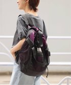 【ジャーナルスタンダード レリューム/JOURNAL STANDARD relume】の《WEB限定追加11》別注【CARIBOU MOUNTAINEERING】 バックパック 人気、トレンドファッション・服の通販 founy(ファニー) ファッション Fashion レディースファッション Fashion for Women バッグ Bags カリフォルニア California, Cali Style 軽量 Lightweight, Ultra Light ジップ Zip, Zipper スマート Smart, Elegant ドローコード Drawcord, Drawstring Cord 別注 Limited Edition, Custom Order メッシュ Mesh, Net Fabric 2025年 2025 2025-2026秋冬・A/W Autumn/Winter 2025–26 AW25–26 thumbnail パープル C|ID: prp329100004785878 ipo3291000000034740447