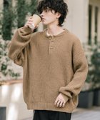 【ロッキーモンロー/Rocky Monroe】の新色追加 オーバーサイズ畦編みヘンリーネックニットセーター 人気、トレンドファッション・服の通販 founy(ファニー) ファッション Fashion レディースファッション Fashion for Women トップス・カットソー Cut & Sew Tops ニット Knit Tops & Sweaters 畦編みニット・テクスチャードトップス Ribbed Knit Sweaters / Textured Knit Tops インナー Innerwear ウッド Wooden Design 畦 Ribbed Knit シンプル Simple, Minimal スラックス Slacks, Dress Pants デニム Denim, Jeans Material バランス Balance, Style Balance フェミニン Feminine, Girly マーブル Marble, Marble Pattern メンズ Men's, Menswear ラウンド Round, Round Neck リラックス Relax, Relaxed Fit 再入荷 Restock / Back in Stock おすすめ Recommended / Our Picks thumbnail ベージュ|ID: prp329100004785879 ipo3291000000034740449