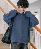 【ロッキーモンロー/Rocky Monroe】の新色追加 オーバーサイズ畦編みヘンリーネックニットセーター 人気、トレンドファッション・服の通販 founy(ファニー) ファッション Fashion レディースファッション Fashion for Women トップス・カットソー Cut & Sew Tops ニット Knit Tops & Sweaters 畦編みニット・テクスチャードトップス Ribbed Knit Sweaters / Textured Knit Tops インナー Innerwear ウッド Wooden Design 畦 Ribbed Knit シンプル Simple, Minimal スラックス Slacks, Dress Pants デニム Denim, Jeans Material バランス Balance, Style Balance フェミニン Feminine, Girly マーブル Marble, Marble Pattern メンズ Men's, Menswear ラウンド Round, Round Neck リラックス Relax, Relaxed Fit 再入荷 Restock / Back in Stock おすすめ Recommended / Our Picks thumbnail ブルー|ID: prp329100004785879 ipo3291000000034740450