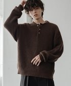 【ロッキーモンロー/Rocky Monroe】の新色追加 オーバーサイズ畦編みヘンリーネックニットセーター 人気、トレンドファッション・服の通販 founy(ファニー) ファッション Fashion レディースファッション Fashion for Women トップス・カットソー Cut & Sew Tops ニット Knit Tops & Sweaters 畦編みニット・テクスチャードトップス Ribbed Knit Sweaters / Textured Knit Tops インナー Innerwear ウッド Wooden Design 畦 Ribbed Knit シンプル Simple, Minimal スラックス Slacks, Dress Pants デニム Denim, Jeans Material バランス Balance, Style Balance フェミニン Feminine, Girly マーブル Marble, Marble Pattern メンズ Men's, Menswear ラウンド Round, Round Neck リラックス Relax, Relaxed Fit 再入荷 Restock / Back in Stock おすすめ Recommended / Our Picks thumbnail ブラウン|ID: prp329100004785879 ipo3291000000034740451