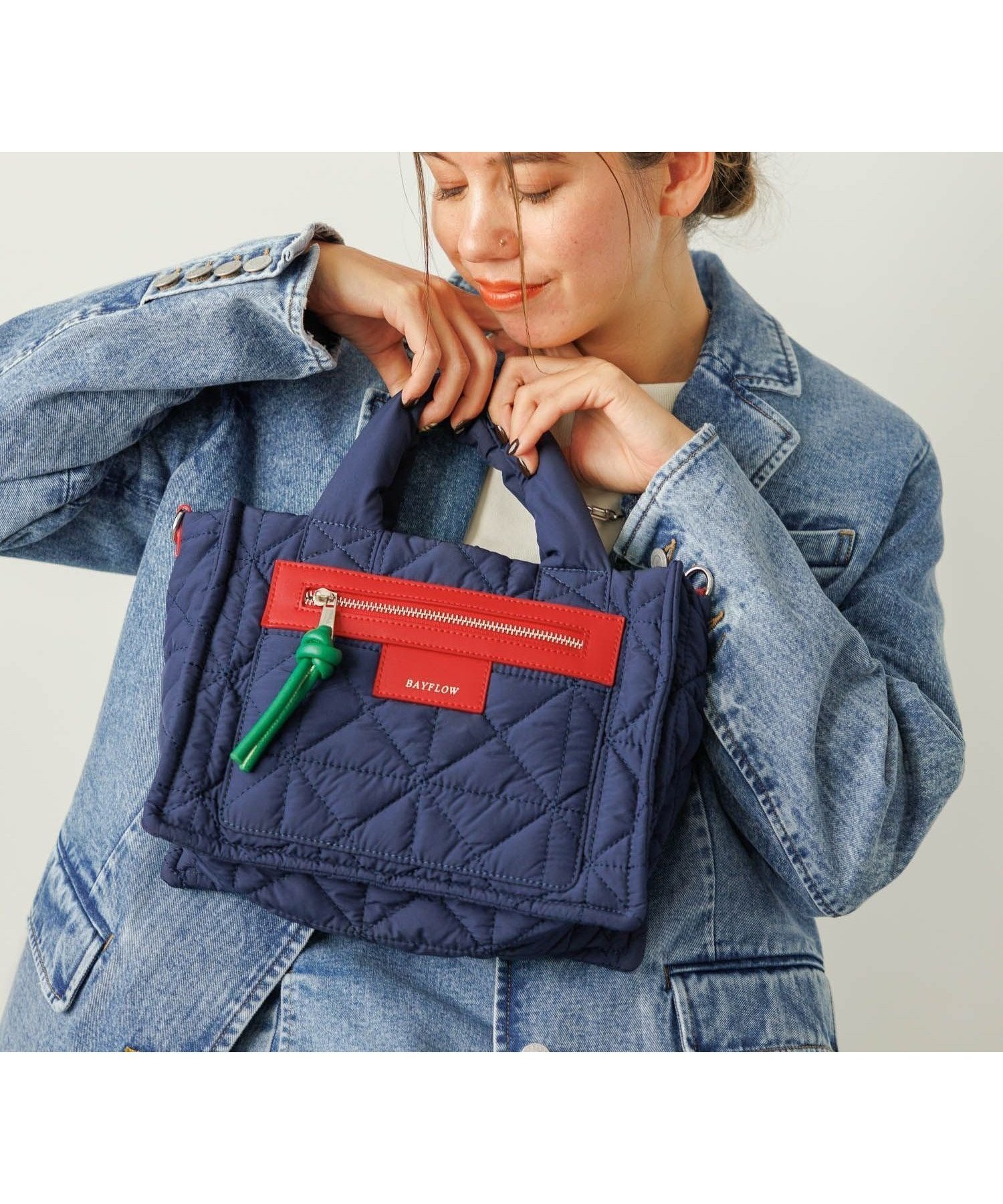 【ベイフロー/BAYFLOW】の≪完売カラー追加 ≫ 500mlペットボトルが入る キルトパッファースクエアショルダー インテリア・キッズ・メンズ・レディースファッション・服の通販 founy(ファニー) ファッション Fashion レディースファッション Fashion for Women オレンジ Orange キルティング Quilted, Quilting ポケット Pocket, Pocket Detail 人気 Popular, Best Seller 財布 Wallet, Purse 【WEB限定】ネイビー88|ID: prp329100004785881 ipo3291000000034890018