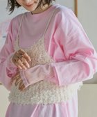 【コーエン/COEN】の【再入荷・新色登場】袖チュール切替ロングスリーブTシャツ LT.PINK|ID: prp329100004785889 ipo3291000000034924577