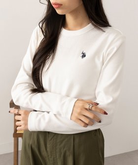 【セットアップセブン/SETUP7】のU.S. POLO ASSN./スムース長袖Tシャツ 人気、トレンドファッション・服の通販 founy(ファニー) ファッション Fashion レディースファッション Fashion for Women トップス・カットソー Cut & Sew Tops シャツ・ブラウス・オフィスカジュアル Elegant Blouses & Button-Ups ロングTシャツ・Tシャツ Longline T-Shirts & Tees アクセサリー Fashion Accessories イタリア Italy インナー Innerwear 春 Spring 腕時計 Wristwatch キャップ Cap, Baseball Cap クラシック Classic, Timeless Style コレクション Collection, Seasonal Line サングラス Sunglasses, Shades シンプル Simple, Minimal ジャケット Jacket, Outerwear セットアップ Set-Up, Coordinated Outfit ダウン Down, Puffer デニム Denim, Jeans Material ネックレス Necklace, Pendant Necklace 長袖 Long Sleeve, Full Sleeve ハーフ Half, Half-Length メンズ Men's, Menswear 無地 Plain, Solid Color 再入荷 Restock / Back in Stock おすすめ Recommended / Our Picks エレガント 上品 Elegant |ID:prp329100004785892