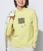 【ピッコーネクラブ/Picone Club】のUV速乾ハイネックプルオーバー 人気、トレンドファッション・服の通販 founy(ファニー) ファッション Fashion レディースファッション Fashion for Women トップス・カットソー Cut & Sew Tops カジュアルプルオーバー・ニットトップス Pullovers & Knit Tops / Casual Pullovers おすすめ Recommended / Our Picks ハイネック High Neck, Mock Neck プリント Print, Printed Pattern ベスト Vest, Waistcoat 吸水 Absorbent, Quick-Dry 長袖 Long Sleeve, Full Sleeve thumbnail イエロー|ID: prp329100004785901 ipo3291000000034951250