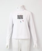 【ピッコーネクラブ/Picone Club】のUV速乾ハイネックプルオーバー 人気、トレンドファッション・服の通販 founy(ファニー) ファッション Fashion レディースファッション Fashion for Women トップス・カットソー Cut & Sew Tops カジュアルプルオーバー・ニットトップス Pullovers & Knit Tops / Casual Pullovers おすすめ Recommended / Our Picks ハイネック High Neck, Mock Neck プリント Print, Printed Pattern ベスト Vest, Waistcoat 吸水 Absorbent, Quick-Dry 長袖 Long Sleeve, Full Sleeve thumbnail ホワイト|ID: prp329100004785901 ipo3291000000034951252