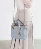 【ランダ/RANDA】の2WAYキルティングバッグ 人気、トレンドファッション・服の通販 founy(ファニー) ファッション Fashion レディースファッション Fashion for Women バッグ Bags キルティング Quilted, Quilting ショルダー Shoulder, Shoulder Strap スクエア Square, Square Shape チェーン Chain, Chain Strap チャーム Charm, Pendant フェミニン Feminine, Girly フォルム Silhouette, Form ポケット Pocket, Pocket Detail エレガント 上品 Elegant thumbnail BLUE|ID: prp329100004785904 ipo3291000000034793323