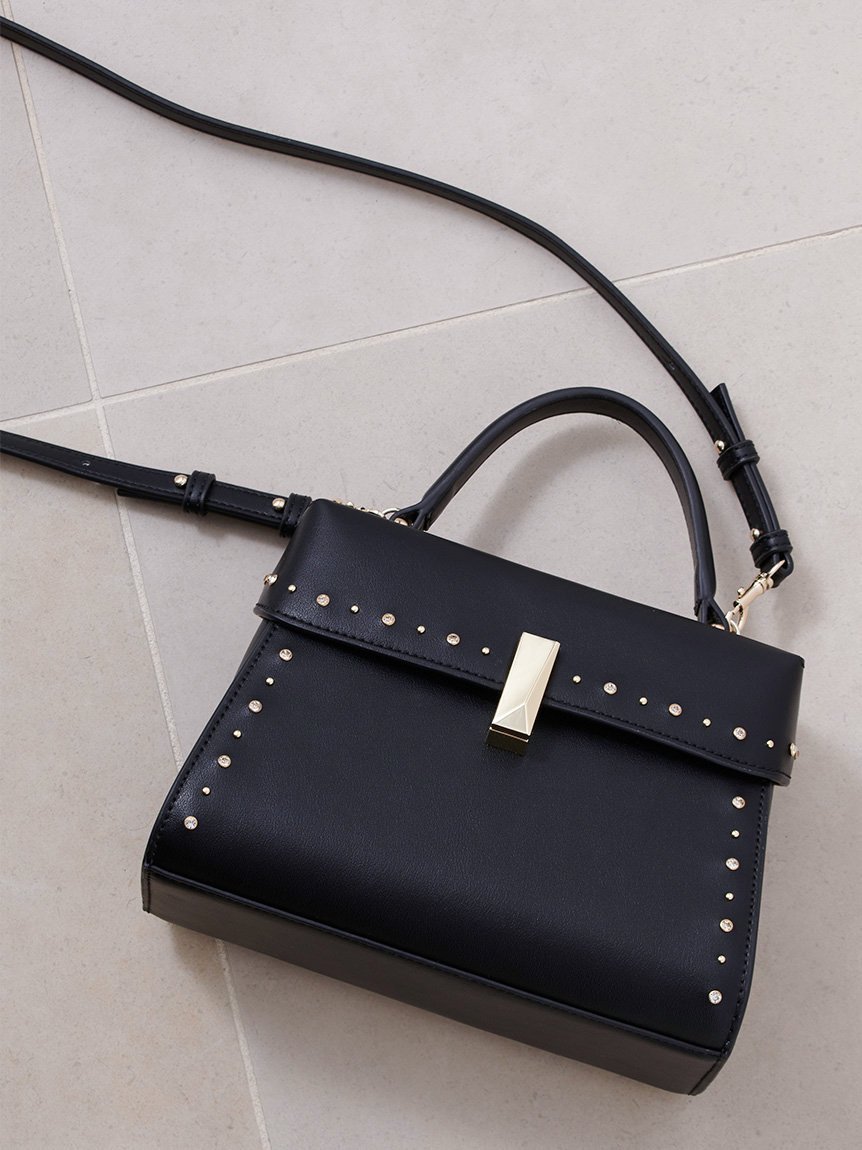 【セルフォード/CELFORD】の【リュタン】ビジュースタッズポシェット インテリア・キッズ・メンズ・レディースファッション・服の通販 founy(ファニー) 　ファッション　Fashion　レディースファッション　Fashion for Women　ショルダー　Shoulder, Shoulder Strap　スマホ　Smartphone, Mobile Device　スマート　Smart, Elegant　ポケット　Pocket, Pocket Detail　ポシェット　Pochette, Mini Bag　ポーチ　Pouch, Small Case　定番　Standard, Basic Item　財布　Wallet, Purse　BLK[009]|ID: prp329100004785922 ipo3291000000034834176